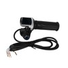 24V HalfTwist Throttle Grip LED Power Indicator with 2 Keys