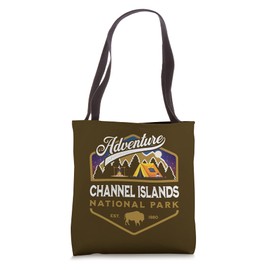 Channel Islands National Park California Camping Souvenir Tote Bag