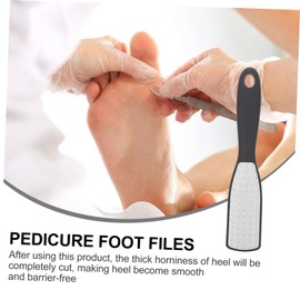 WOONEKY Double-sided Foot Rubbing Board Pedicure Foot Scrubber for Callus Removal for Daily Exfoliation and