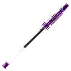 DONG-A Fine-Tech Gel Ink Rollerball Pen, 0.3mm, Dozen Box, Violet
