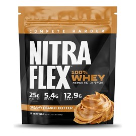 Gat Nitraflex 100% Whey 28 Servicios Sabor Creamy Peanut Butter
