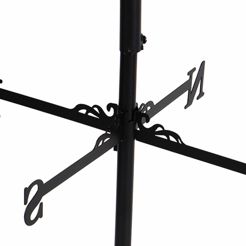 Stainless Steel Weather Vane Retro Farm Scene Garden Stake Weathervane