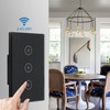 3 Gang Smart WiFi Light Switch Panel Touchable Wireless APP