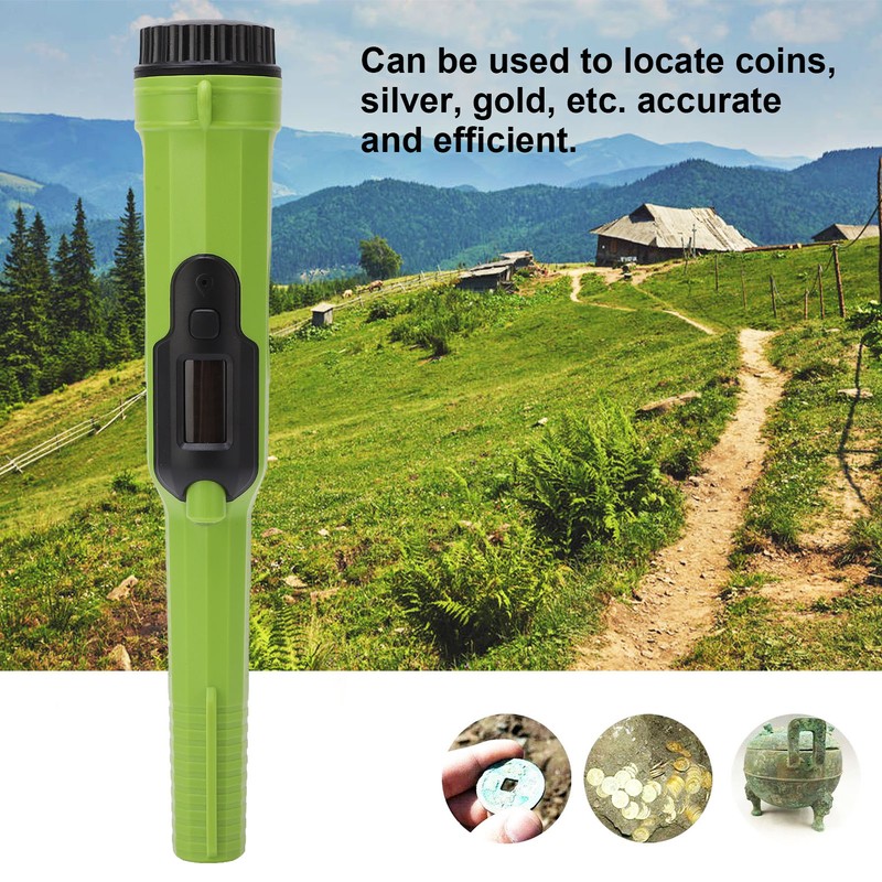 Metal Detector Handheld Waterproof Pinpointer Probe High Accuracy for Indoor