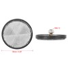 F FIERCE CYCLE M6x1.0 Motorcycle Reflector Nut Plastic White Good