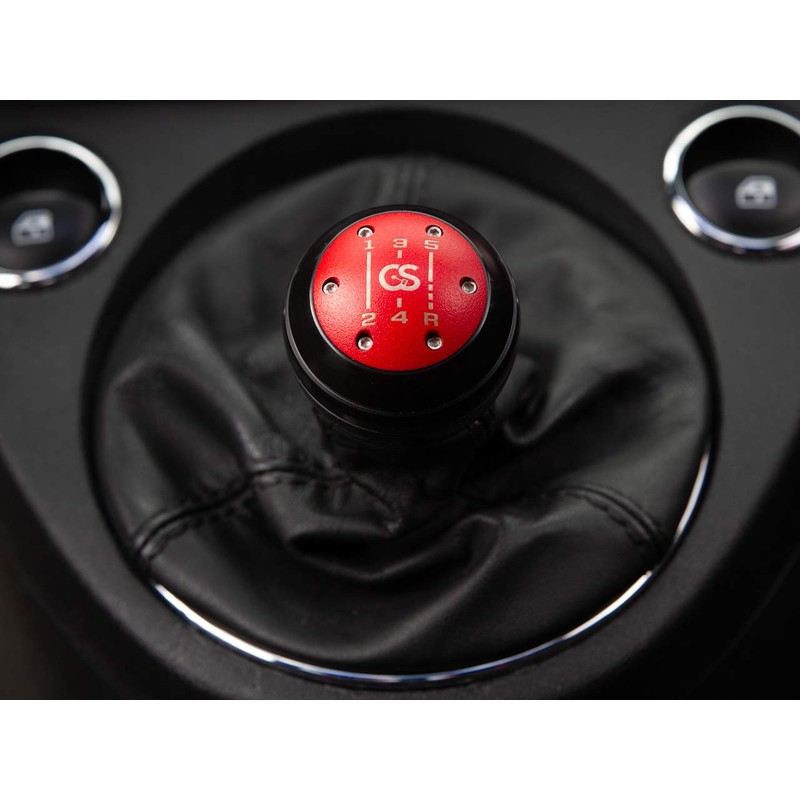 CravenSpeed Shift Knob for Fiat 500 Abarth 2007-2020 (Red (5-Speed))