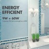 Tenergy LED Light Bulb, 9 Watts (60W Equivalent) A19 E26