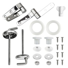 Toilet Seat Fittings, Toilet Seat Hinges, Toilets Fixings, Quick Release Toilets Fixings, Replacement Universal Toilets Seats Top Fittings for Most Seats