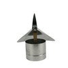 FAMCO Wind Directional Chimney Cap (Galvanized Steel, 9 Inch)