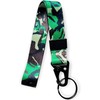 PAC Supplies Global Colourful Adjustable Wrist Strap Lanyard With Keyring - Choose Your Colour (Camo)