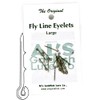 15 PCS Fly Line Eyelet, Leader Knot Eliminator. Reusable Eyelet