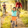 Outanaya 1Set Woven Scooter Basket Durable Plastic Bike Basket for