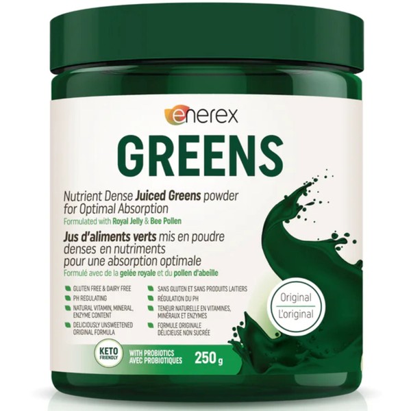 Enerex Greens (Original and Berry Flavours), Original / 250g