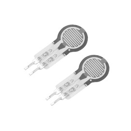 xuuyuu 2pcs Thin Film Pressure Sensor, Pressure Sensor, Thin Film Pressure Sensor, Pressure Sensor, Pressure Switch, Film Pressure Sensor, Resistance, Force Detection Distribution, High Precision, Thin Film Type, Micro Sensitivity, 4.1 oz (20 g) - 2 kg, 