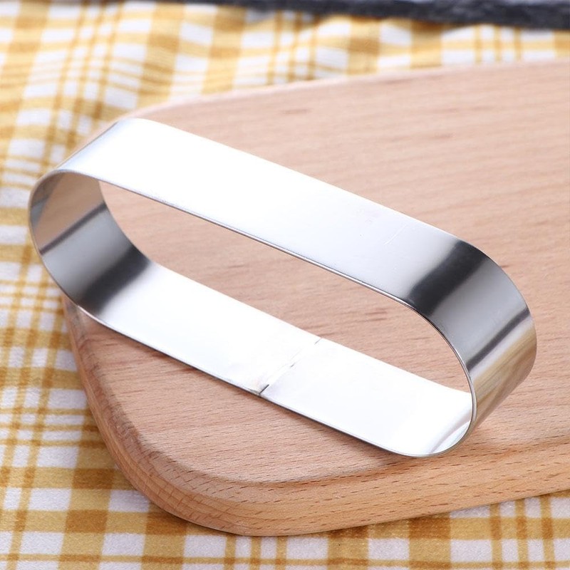 3Pcs Stainless Steel Mini Cookie Cutters Metal Baking Mold Mini