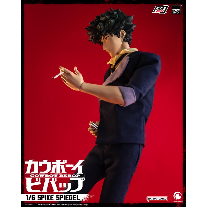 threezero FigZero Cowboy Bebop: Spike Spiegel 1:16 Scale Action Figure