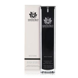 Shisuko Restore Cream - A luxurious emollient cream for complete hydration - 1.35 oz - Botanical fine line eraser. Optimized for normal, dry and sensitive skin. Formulated with Vitamin E