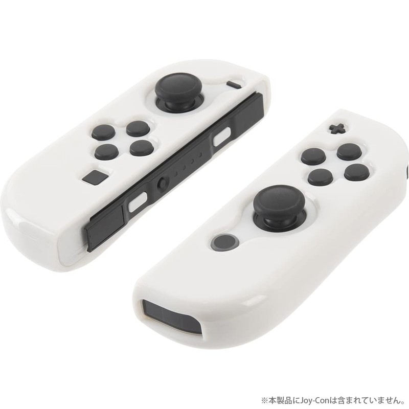 CYBER ・ エコシリーズ TPUグリップカバー ( SWITCH Joy-Con 用) ホワイト -