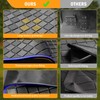 RIZINKART Golf Cart Floor Mat,Upgraded Non-Slip Full Coverage Liner Fits