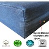 Dogbed4less Medium Large Orthopedic Heavy Duty Gel Infused Memory Foam