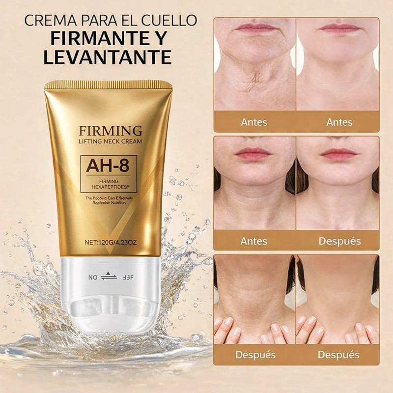Crema Reafirmante Cuello Rulos Hidratante 120