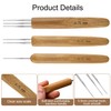 Qililandiy 13 Pieces Dreadlock Crochet Hook Tool Set for Hair