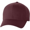 Flexfit Silver Wooly Combed Stretchable Fitted Cap Kappe Baseballcap Basecap