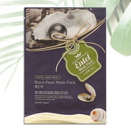 Entel Pearl Mask Pack x10 Packs Moisturizing Sheet Pack Skin Soothing / 엔텔 진주 마스크팩x10팩 수분팩 시트팩 피부진정