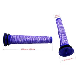 KENSHIRE V7 V8 Pre-filters 4 Pack compatible for Dyson DC58, DC59, V6 filter, V7, V8 filter Replacements Part # 965661-01 for Dyson cordless vacuums