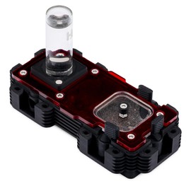 Natura 2:1 Ant Nest – Perfect for Queens and Small Colonies – Professional Ant Farm, Modular and Adaptable to Many Species (Black)