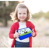 CreaDesign, Children's Lunch Box, Lunch Box, Blue with Compartments, Ideal