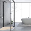 Lurowo Corner Shower Mat Non Slip, Quadrant Loofah Shower Mat