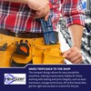 HexSizer - SAE Hex Nut and Bolt Size Gauge Tool