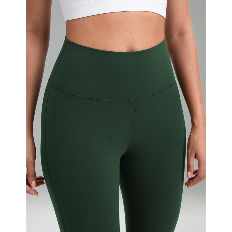 Colorfulkoala Women's Dreamlux Workout Flare Leggings High Waisted Wide Leg