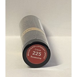 Revlon Super Lustrous Lipstick, Creme, 225 Rosewine 0.15 oz (Single)