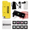 EasyMicro LED Lighted Pocket Microscope 60-120X Magnification Yellow Color