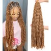 Leeven 30 Inch Blonde Water Wave Crochet Twist Hair for