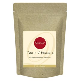 Quertee Tea + Vitamin C – Fruit Tea with Coconut Lemon Flavour Plus Vitamin C – 200 g