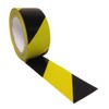 REALPACK® 1 Roll - Hazard/Warning Safety Tape colours Black &