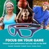 BLUE CUT Sports Protection Goggles, Safety Glasses for Basketball, Pickleball,