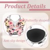 2 Pcs Butterfly Desk Bag Hooks, Butterfly Shaped Foldable Bag