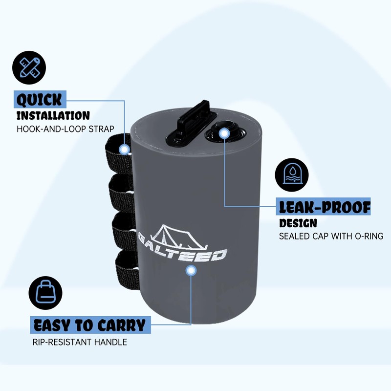 GALTEED Canopy Water Weight Bag,220 LBS Water Tent Weights Set