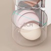 Queen-b Puff Makeup Brush Storage Case Tabletop Powder Puff Cosmetics