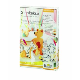 Birkmann Stand-Up Animals Cookie Cutter Set, 5 Piece