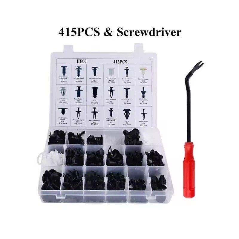 Automotive Trim Retainer Clip Kit for Car Panel Repairs –