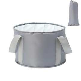 Foot Bath Bowl, Foot Bath, Foot Basin, Collapsible Bucket for Soaking Feet, Portable Travel Foot Bath Tub, Foot Bath Massage Barrel Foot Spa Home Pedicure Basin for Camping Washing Fishing