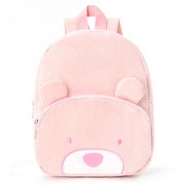 Okdance Bear Children's Backpack for Girls and Boys (1, PINK)