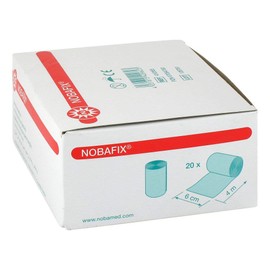 Nobafix Fixation Bandages Elastic 6 cm x 4 m Pack of 20