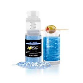Bakell Brew Glitter - Sky Blue (4g 1x Pump) | Edible Glitter for Cakes