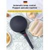 Luxury Crepera Electrica Tipo Sarten Antiadherente Desayuno Crepa